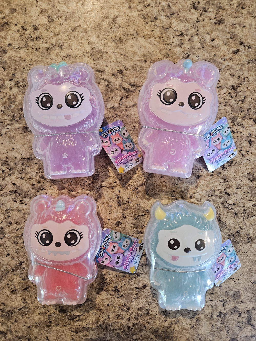 CraZSlimy Slimy-Boos (Set Of 4)